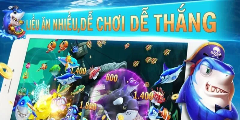 Chơi Bắn cá Koi đơn giản trên thiết bị di động